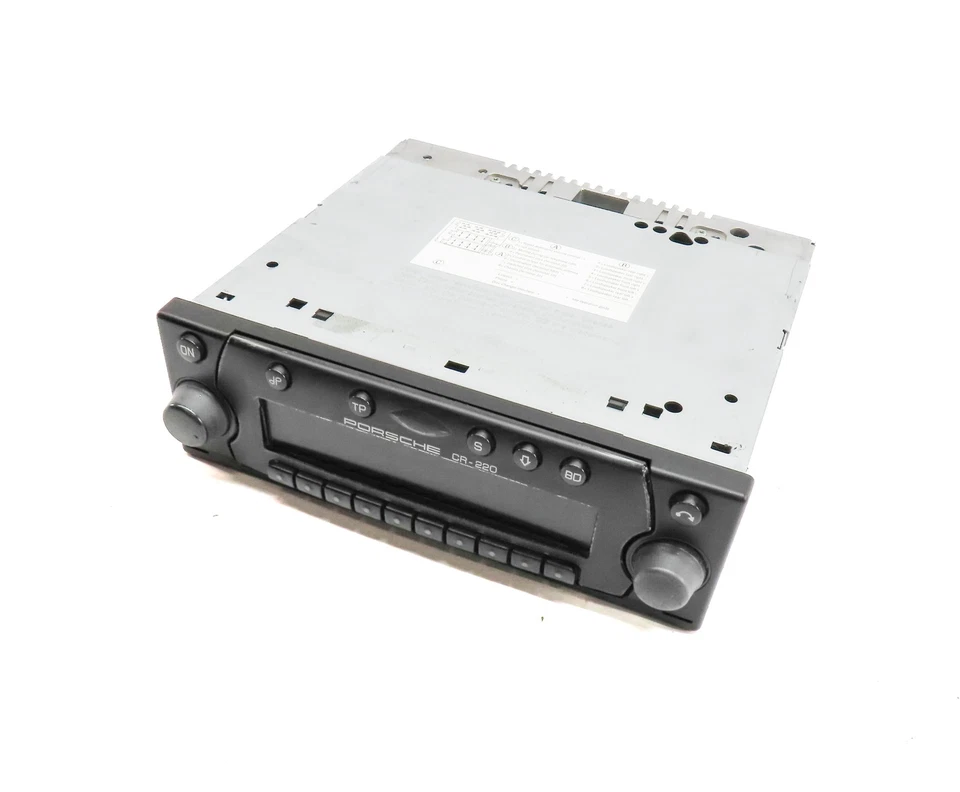 1999-2002 PORSCHE 911 BOXSTER (986) AM/FM RADIO STEREO RECEIVER CASSETTE PLAYER - Image 1 of 4