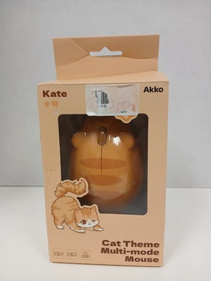 Akko Wireless 2.4G Cat Mouse, Orange - Image 1 of 4