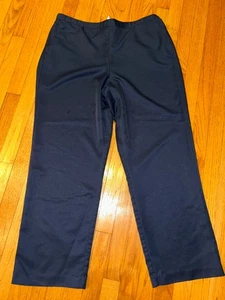 Alfred Dunner Classics Damen Straight Mid Rise Pull-On Hose schwarz 2XL lang - Bild 1 von 2