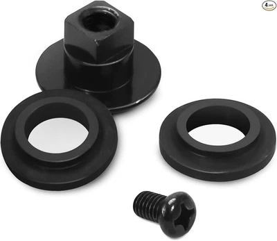 Rear Window Latch Bolt Nut Screw Replacement for Cab Glass Quarter, Fit for 2 - Image 1 of 4
