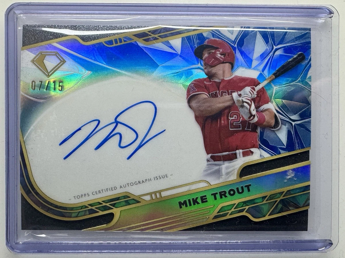 Mike Trout 直筆サイン　マイクトラウト auto /99 topps Yahoo!オークション -「trout auto」(Topps) (シングルカード)の落札