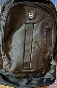 Victorinox VX Sport Trooper Deluxe Laptop Backpack Black CLEAN EUC - Picture 1 of 7