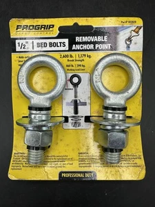 PROGRIP 1/2" Bed Bolts Removable Anchor Point - Picture 1 of 2