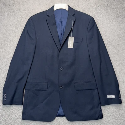 Blazer Michael Kors Para Hombres 40 Largo Elástico Traje Chaqueta Calce Clásico 2 Piezas Traje Foto 1 de 4