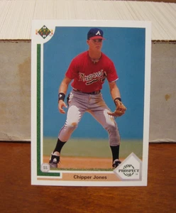 1991 Upper Deck Baseball Cards Complete Set Chipper Jones - Bild 1 von 3