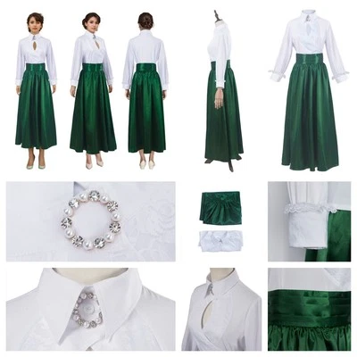 Disfraz de Navidad Ellen Griswold Juegos con disfraces Camisas de colección Vestido Faldas Disfraz Foto 1 de 4