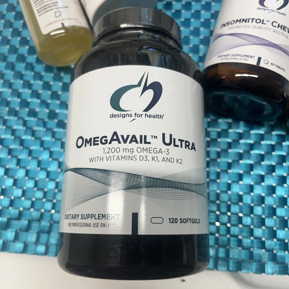 OmegAvail Ultra OMEGA 3 D3 K1 K2 120 cápsulas Foto 1 de 1