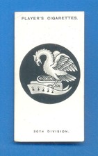 ARMY CORPS & DIVISIONAL SIGNS 1914-1918.No.47.PLAYERS CIGARETTE CARD ISSUED 1924