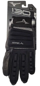 Guantes de bateo de béisbol Mizuno 130 para hombre acolchados color negro talla XL ENVÍO GRATUITO - Imagen 1 de 8