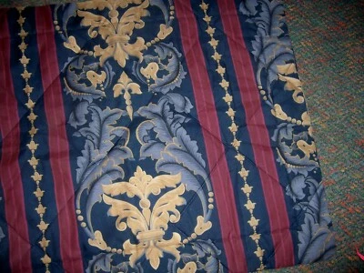 FALSA DE ALMOHADA JC PENNEY Borgoña/Verde/Dorado Poliéster/Algodón - 26x31 Pulgadas Foto 1 de 3