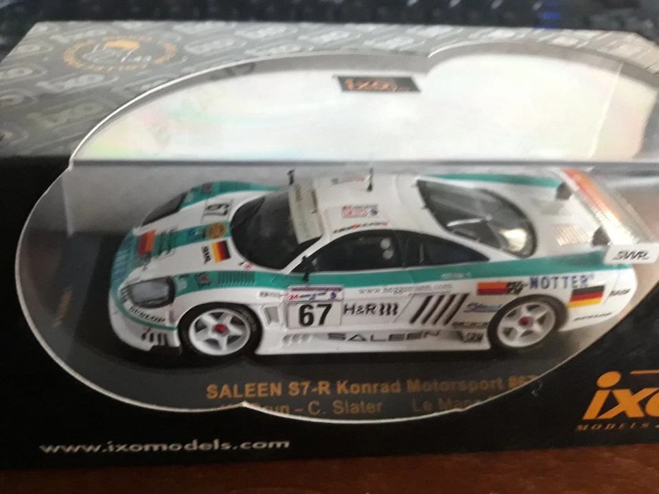 Ixo 1/43 Saleen S7-R #67 Le Mans 2002 LMM044 - Immagine 1 di 1