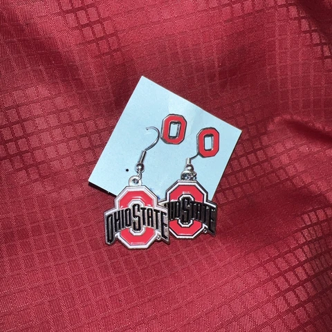 OHIO STATE BUCKEYES NCAA Dangle Fashion Earrings Cover
