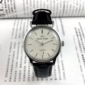 Reloj Manual Beijing Shuangling Acero 35mm Esfera Blanca De Colección Nuevo de Lote Antiguo - Imagen 1 de 5