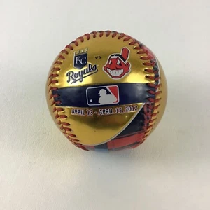 MLB Baseball Opening Series Cleveland Indians Kansas City Royals Rawlings 2012 - Picture 1 of 6