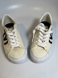 Vans Sid Ni Staple Classic White & True White Fashion Skateboard Shoes Men 10 - Picture 1 of 12