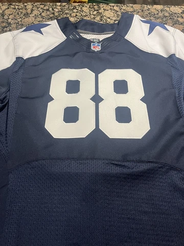 Dallas Cowboys Dez Bryant Jersey Nike On Field Size 48 #88 Cover