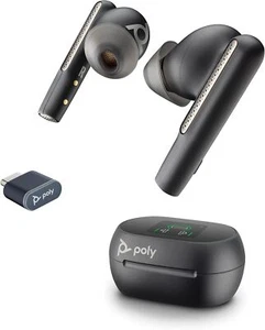 Poly Voyager Free 60+ UC True Wireless Earbuds Plantronics Noise-Canceling Mics - Picture 1 of 4