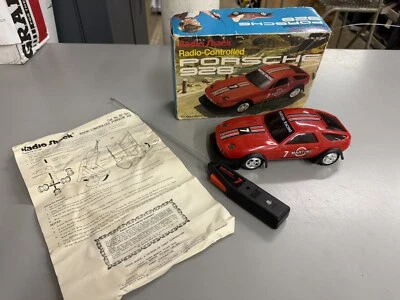 Radio Shack Radio-Controlled RC Porsche 928 60-3041 1980 1/24 Scale Tested Works - Image 1 of 4