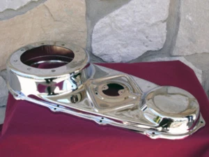 FOR HARLEY PANHEAD KNUCKLEHEAD OUTER PRIMARY COVER 1936-54 - Picture 1 of 3