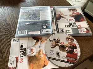 NCAA Football 09 (Sony PlayStation 3, 2008) Used PS3 College Fun Free USA Ship - Picture 1 of 1