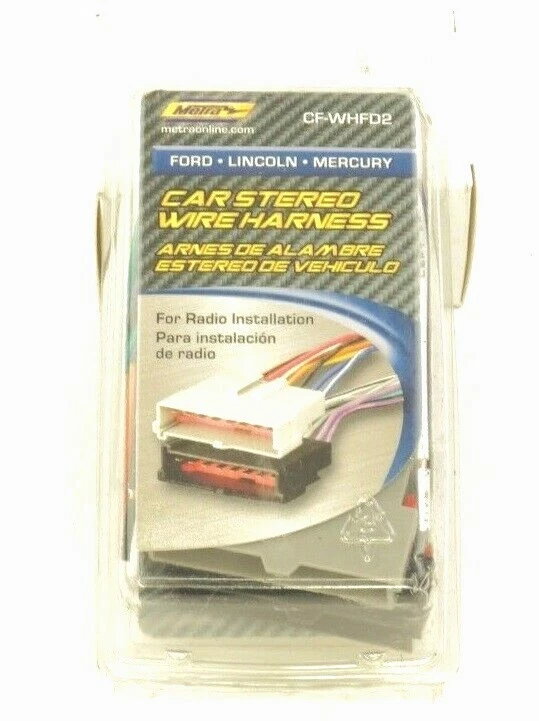 METRA CF-WHFD2 Car Stereo Wire Harness Ford Lincoln Mercury - Image 1 of 1
