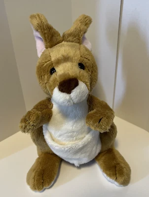 Ganz Webkinz Kangaroo Plush HM180 RETIRED 9" No Code - Image 1 of 4