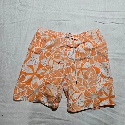 Bañador corto St. Johns Bay Outfitters naranja agua para hombre L grande Foto 1 de 4