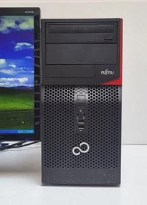 Fujitsu Windows XP Gamer PC 4GB HD i5 3.0GHz 500GB DVD Gaming Spiel Computer VGA - Bild 1 von 12