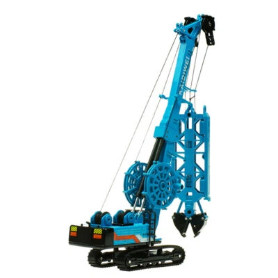 1:64 Zanjadora Modelo Vehículo de Construcción Diecast Juguetes para Niños Azul Foto 1 de 4