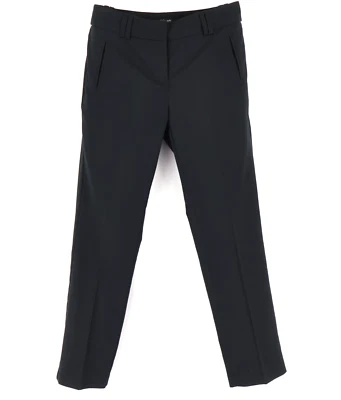 Pantalones de vestir Relativity para mujer talla 6 negros bolsillos tiro medio pierna recta negocios Foto 1 de 4