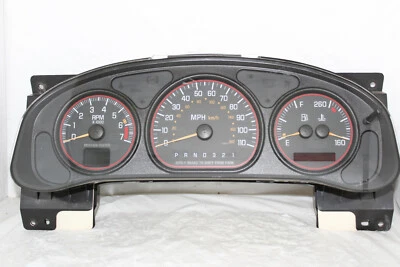 Cuadro de instrumentos velocímetro 00 panel Pontiac Montana 160.874 millas reconstruido Foto 1 de 4