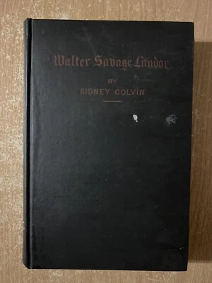 Walter Savage Landon by Sidney Colvin (1881 Hardcover) - Image 1 of 4