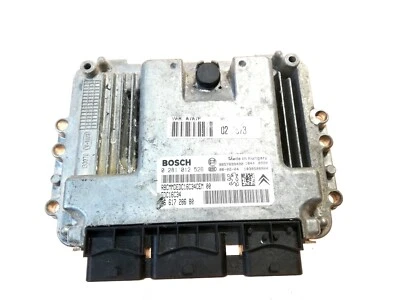 CENTRALINA MOTORE PEUGEOT 607/406 CITROEN C5 00-06 2.2HDI 133CV BOSCH 0281011394 - Immagine 1 di 4