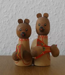 Matroschka mit Zertifikat! USSR-Einzelne Puppen! Bären Band! 1978! RARITÄT - Bild 1 von 4