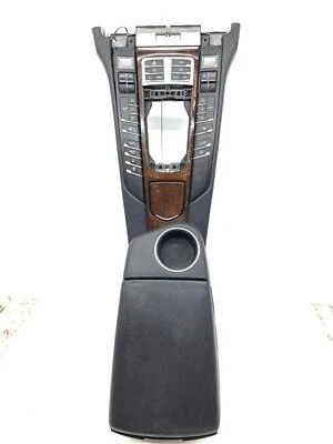 Porsche Panamera 970 2010-2016 consola delantera con interruptores de control *notas* Foto 1 de 4