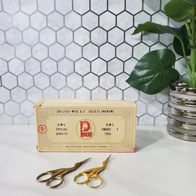 Dollfus Mieg PPAFF Machine Twist DMC Special Quality Embroidery Thread 10 Spools - Image 1 of 4