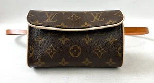 Bolso Cinturón LOUIS VUITTON LV M51855 Florentino Pequeño Pochette Monograma DE COLECCIÓN - Imagen 1 de 15