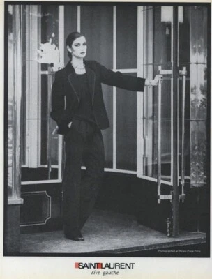 Blazer Yves Saint Laurent Rive Gauche Vintage YSL 1978 Le Smoking Lana Terciopelo 40 Foto 1 de 4