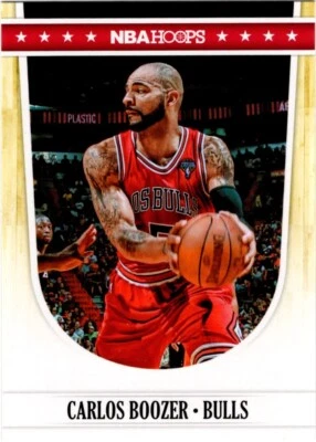 2011 Hoops Basketball #22 - Carlos Boozer - Bulls - UNLIMITED SHIPPING $4.00 - Image 1 of 2