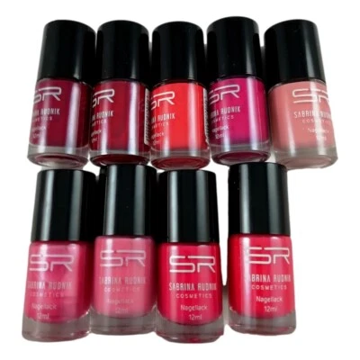 Vernis à Ongles 12ml Rouge Rose Fuchsia 9 Nuances - Imagen 1 de 4