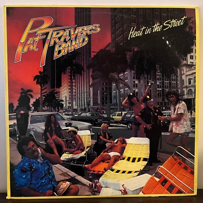 PAT TRAVERS BAND - Heat In The Street (1978) - 12" Vinyl Record LP - VG - Image 1 of 3