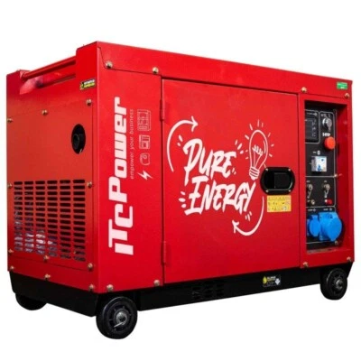 Diesel 6300 Watt Stromerzeuger Not-Stromaggregat ITC POWER 8000D - Bild 1 von 4