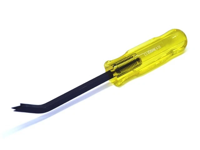 C.S. Osborne No 120.5 Staple Lifter - Yellow Plastic Handle - Upholstery Tool - Image 1 of 1