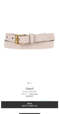 Auténtico Cinturón Gucci Rosa Mujer Foto 1 de 2