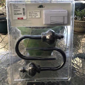 Linden Street  Decorative Curtain Hold Back Tie 2pc Venetian Gold Brand New - Picture 1 of 4