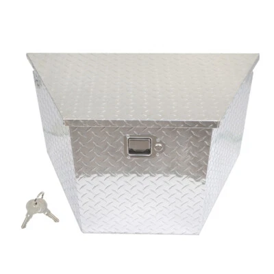 LABLT 29"×17"×18" caja de herramientas de aluminio remolque lengua para autocaravana cámper remolque de volteo Foto 1 de 4