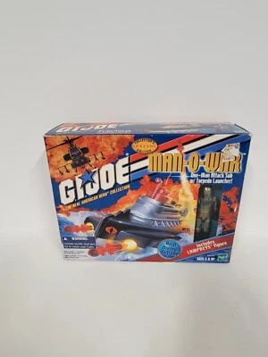 GI Joe Man-O-War Submarine Sub Cobra Lampreys The Real American Hero Hasbro 2000 - Imagem 1 de 4