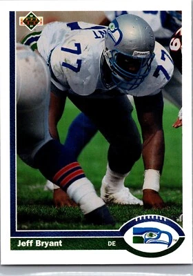 1991 Upper Deck Football- #338 Jeff Bryant - Image 1 of 2