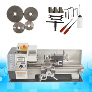WM210V 8"*16" Metric Thread Benchtop Metal Working Lathe 110V 900W Motor - Picture 1 of 20