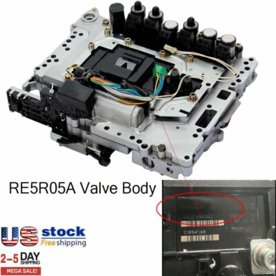 RE5R05A Valve Body Solenoid TCM # 0260550002 For Infiniti EX35 FX35 G35 Q45 - Image 1 of 4